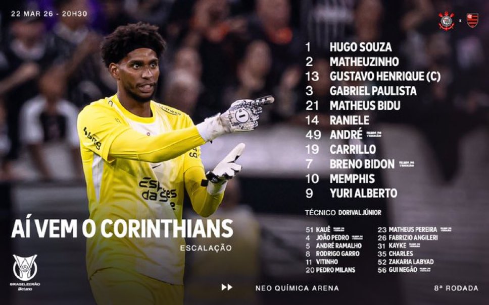 Time do Povo tweet media