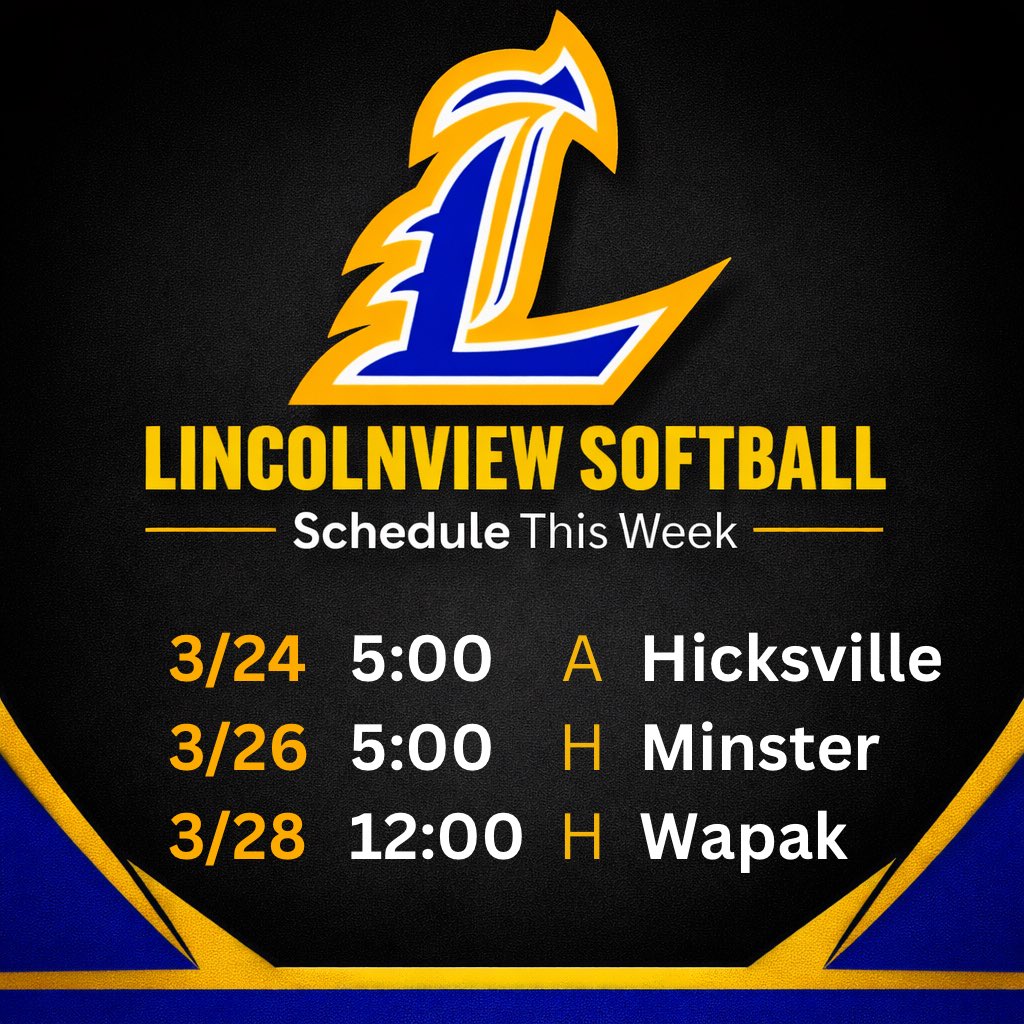Lincolnview High School Softball tweet media