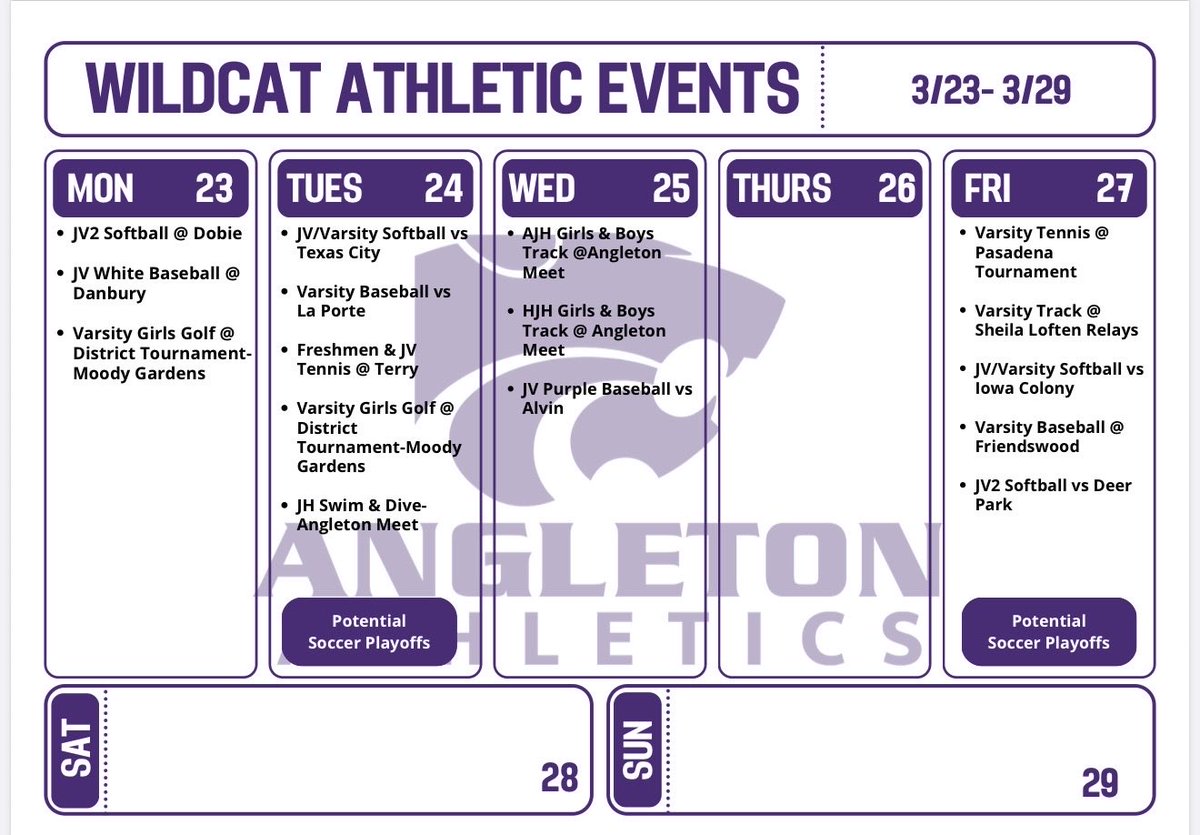 Angleton High School tweet media