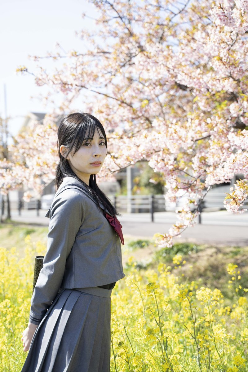 #RARE撮影会 (<a href="/RARE___photo/">RARE撮影会</a> )
model:直井さきさん(<a href="/sa_ki_2005/">直井さき</a> )
location: 春の卒業企画@西古瀬川周辺

#ポートレート 
#桜撮影 
#portrait 
#被写体募集 
#写真好きな人と繋がりたい