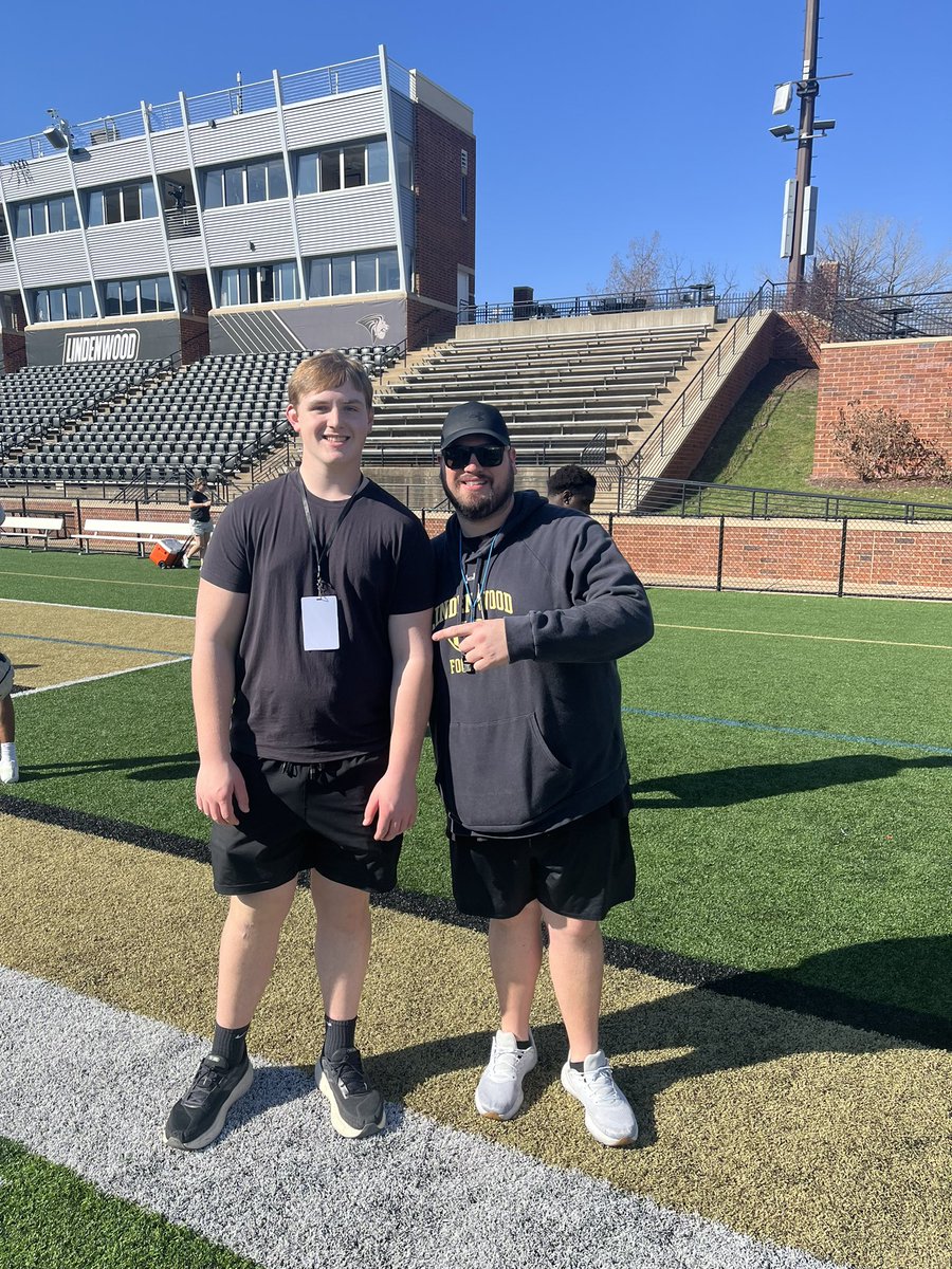 ChaceCroghan's tweet photo. Thanks so much to @stugfb and @Coach_HHarris for such a great time yesterday at your junior day! @LindenwoodFB @JPRockMO @MarquetteFootbl https://t.co/AZHCUgMFe8