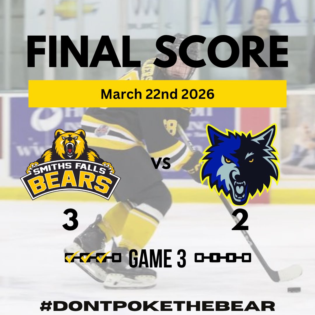 Smiths Falls Jr Bears tweet media