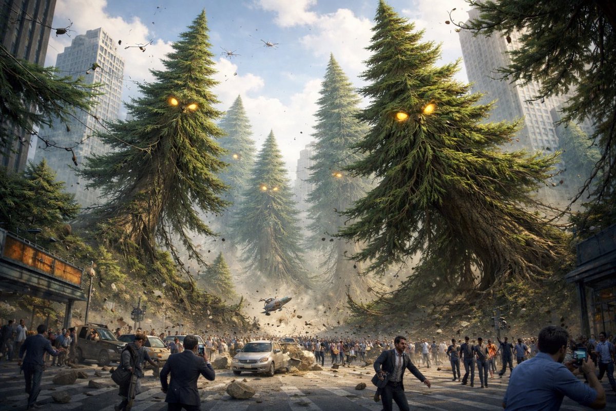 AUTUMNKNIGHTPRS's tweet image. Original Story Concepts #5

Title: Pines
Genre: Environmental Horror 

Logline: Pine trees terrorize humanity in overpopulated city during reforestation.

Concept by Terence Barnes © 2026
#screenwriting #scriptpitch #originalidea #storyideas #newstory #pinetree #reforestation