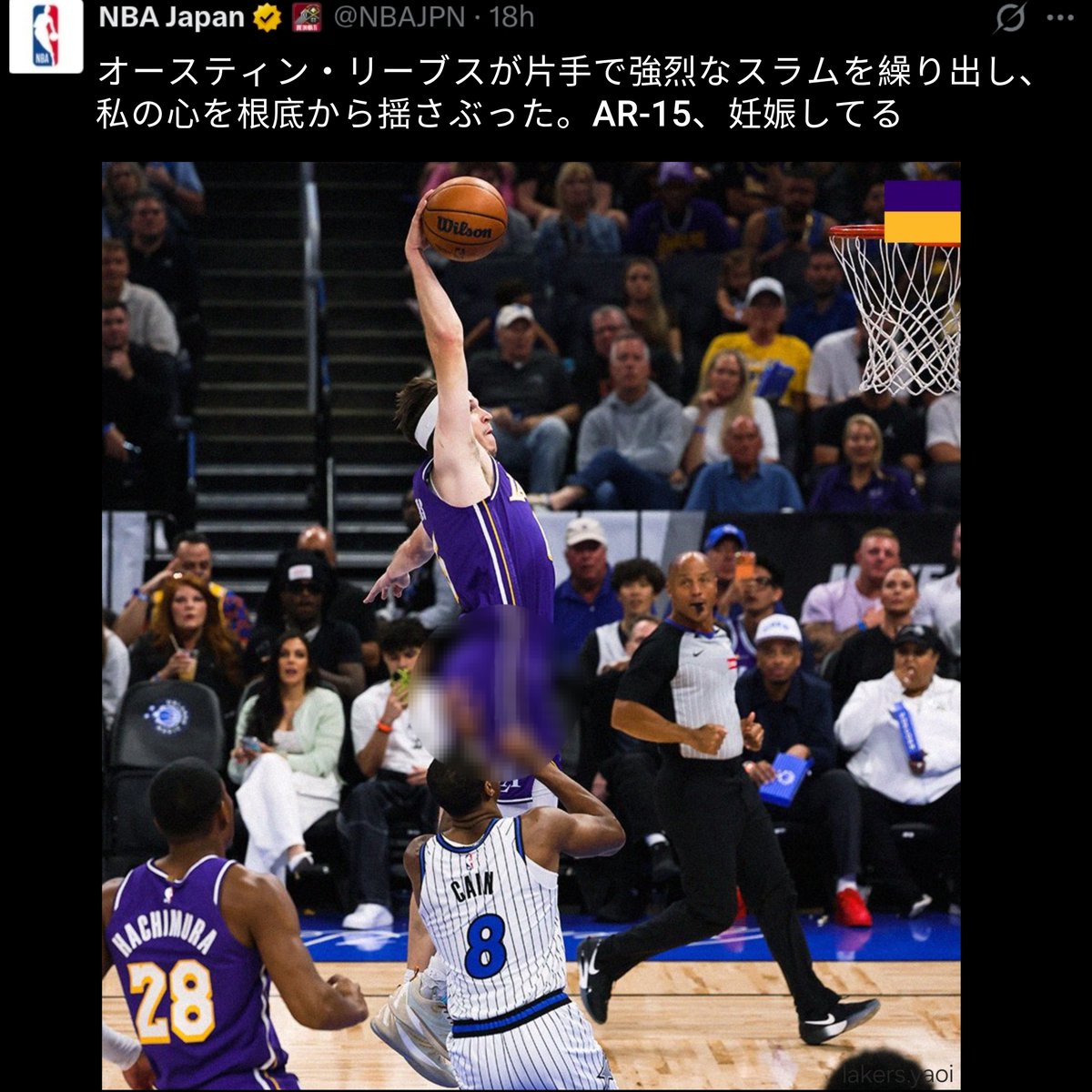 Lakers Yaoi tweet media