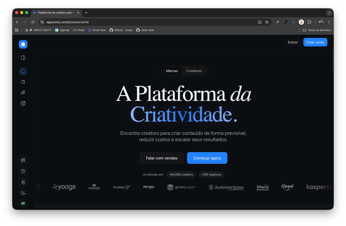 novo site da conty no ar 🧢🚀