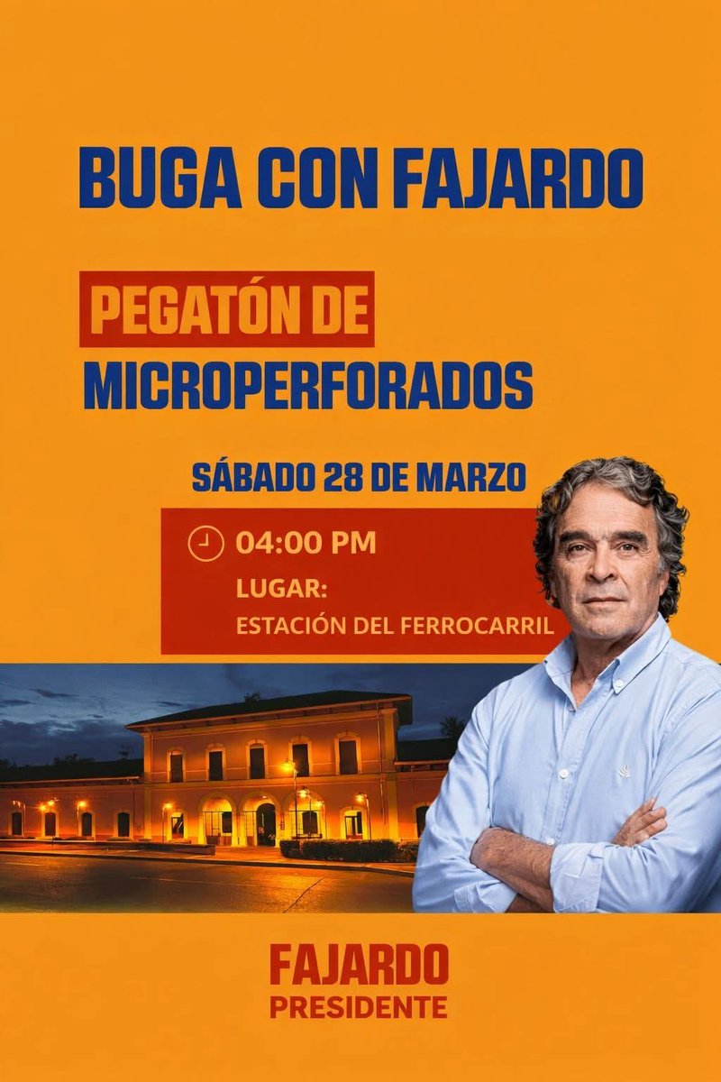 EsConFajardo's tweet photo. #FajardoPresidente
#pegaton https://t.co/Qfw5fXeShb