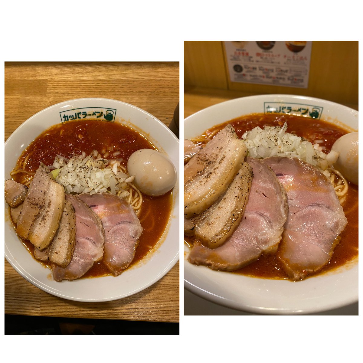Kazu25250725's tweet photo. 立川 らーめん カッパファクトリー(FC)さん
特製とまとラーメン https://t.co/E7ASwBMjq1
