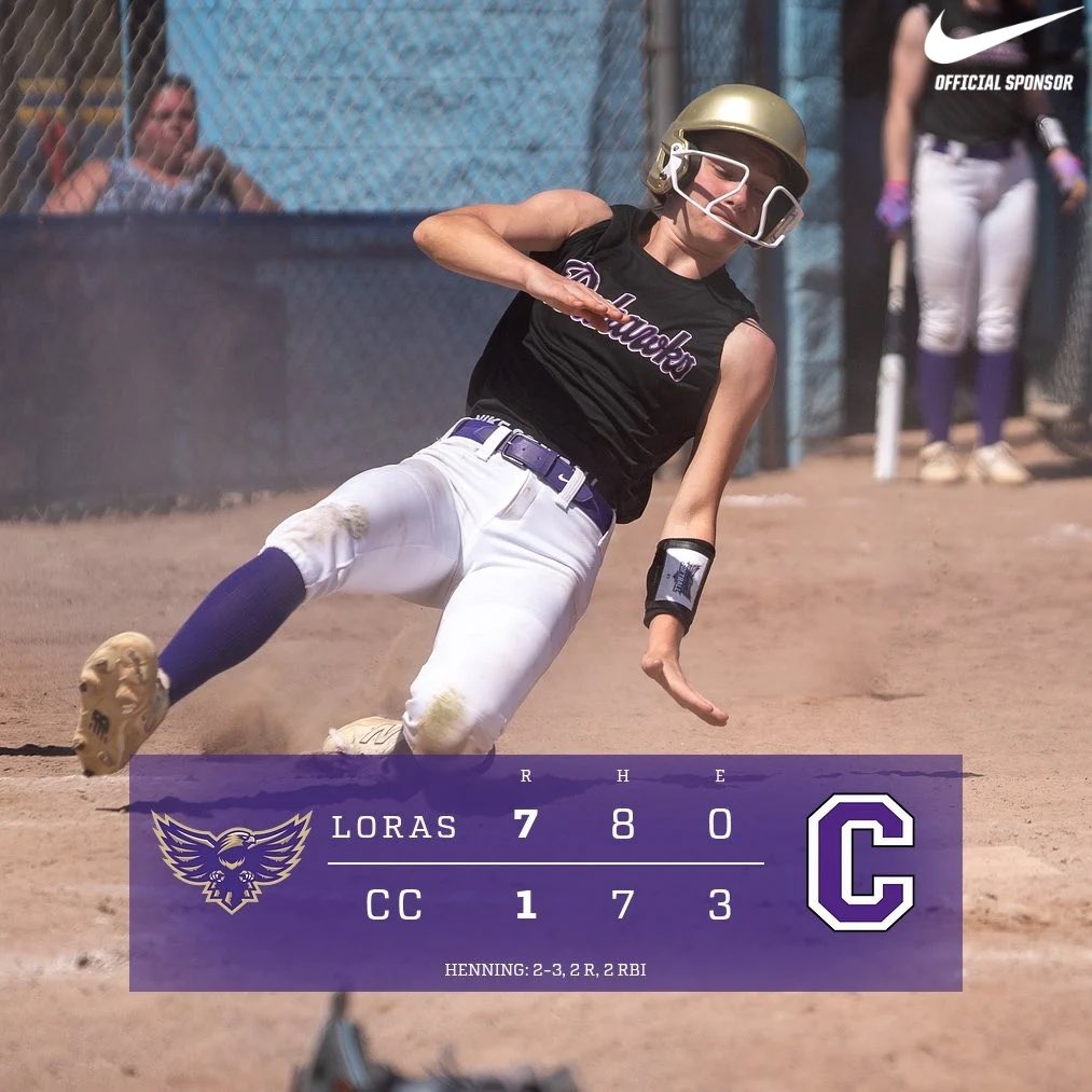 Loras College SB tweet media