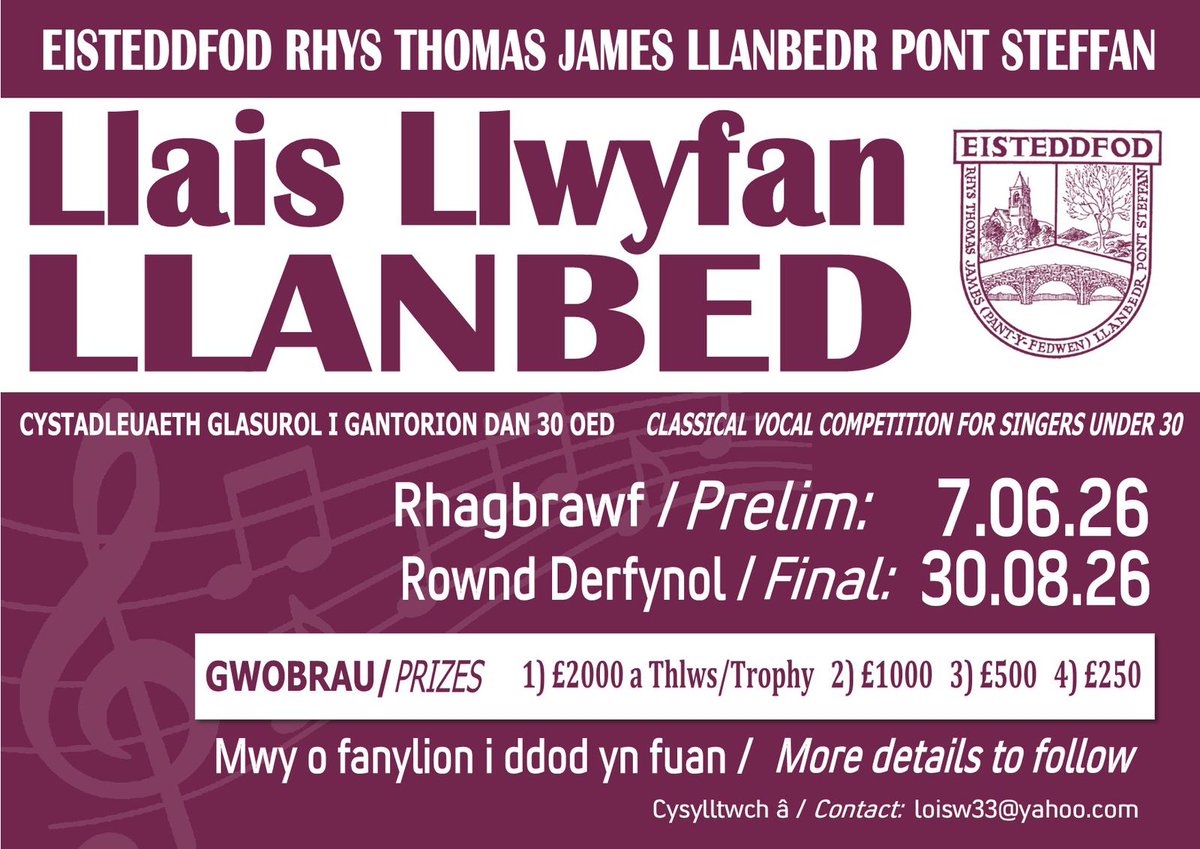Steddfod RTJ Llanbed tweet media