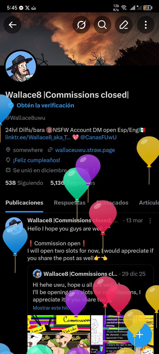 Wallace8 |Commissions closed| tweet media