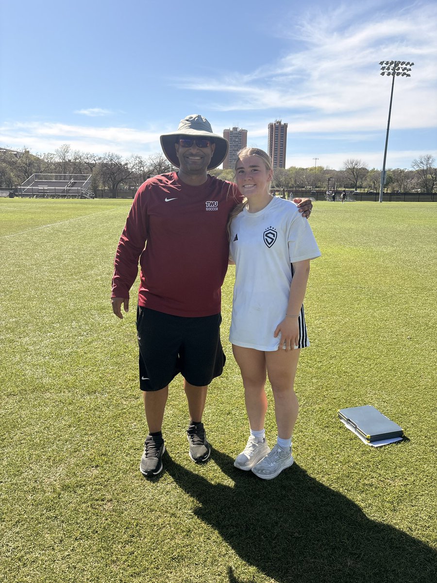 Thank you Coach Babak for a great ID camp today! I look forward to talking with you more in the next week! <a href="/TWU_Soccer/">TWU Soccer</a> <a href="/BHSGAthletics/">Burleson HS Girls Athletics</a> <a href="/GMsportsmedia1/">GM Sports Media</a> <a href="/RecruitMatador/">Matador Media</a> <a href="/ImYouthSoccer/">ECNL/GA/Recruiting/College Soccer</a> <a href="/ImCollegeSoccer/">College Soccer Truth ™</a> <a href="/PrepSoccerTX/">Prep Soccer Texas</a> <a href="/NTXODP/">NTX Soccer ODP</a> <a href="/StingSoccerClub/">Sting Soccer Club</a> <a href="/Co11egeSoccer/">College Soccer Recruiting Resources</a>