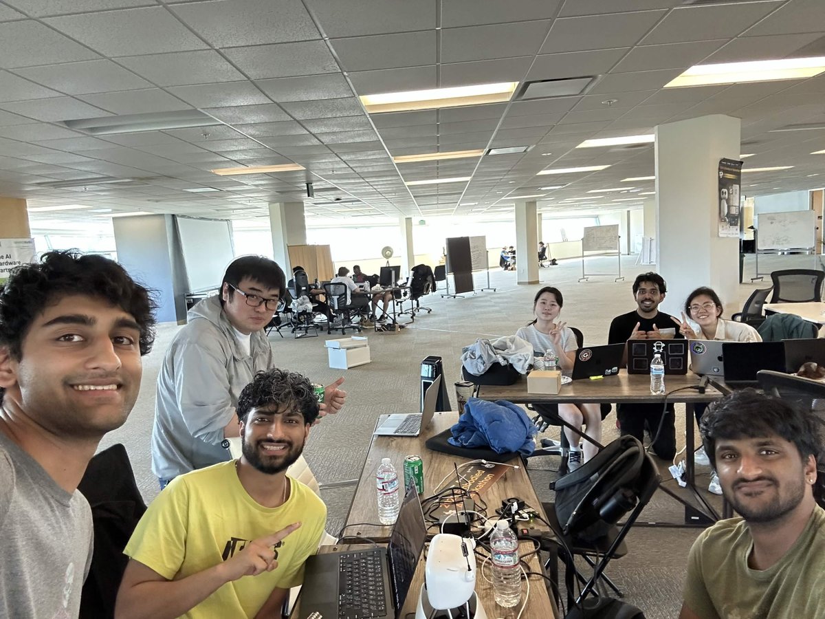 its_gowt's tweet photo. I love coding 7 days a week 😅 
@seeedstudio @huggingface @NVIDIARobotics @pollenrobotics https://t.co/MzHma3GKvG