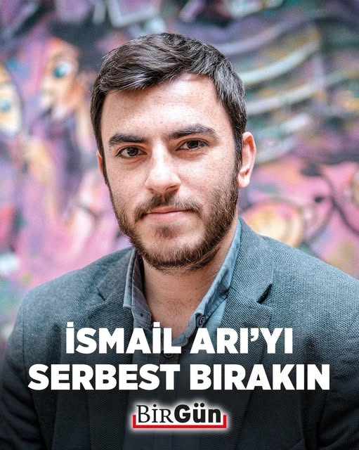 <a href="/GFeyman/">Gülgûn FEYMAN</a> İsmail Arı'yı serbest bırakın.
#gazeteciliksuçdeğildir