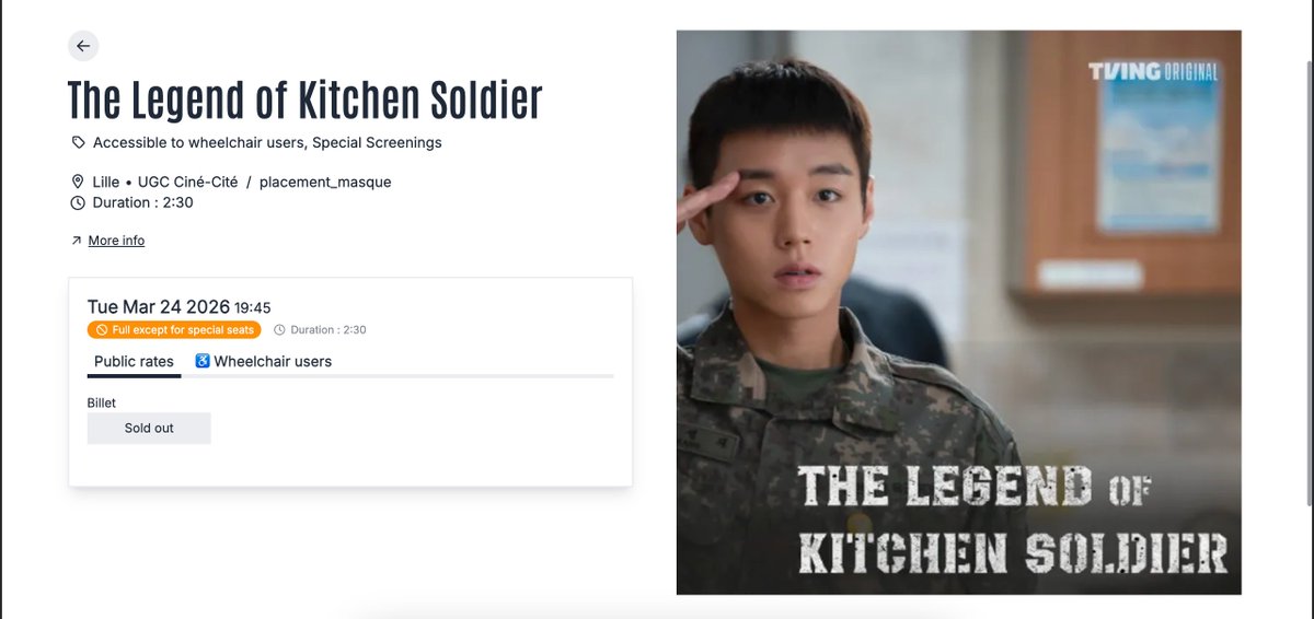 twiskin's tweet photo. The Legend of Kitchen Soldier 취사병 전설이 되다 #ParkJiHoon #KitchenSoldier @FestSeriesMania #FestSeriesMania #WeakHeroClass1 #WeakHeroClass2 #TheKingsWarden https://t.co/DRsc79LCvP
