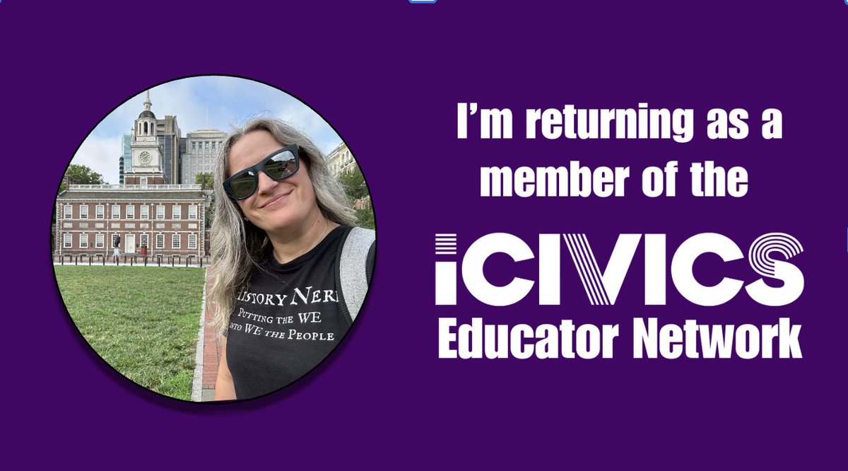 lauramcfarren's tweet photo. Excited to continue my work with @icivics !! Our EdNetwork has been such a source of encouragement to me! I'm grateful I get to be a part of it for 2026! #iCivicsEdNet https://t.co/rXTZg7UFt5