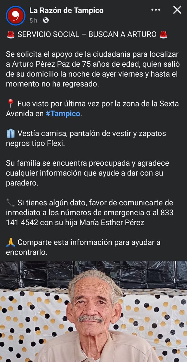 vicmanalvarado's tweet photo. Servicio Social #Tampico #Madero  Favor si puedes Compartir https://t.co/d49TcgwBsU