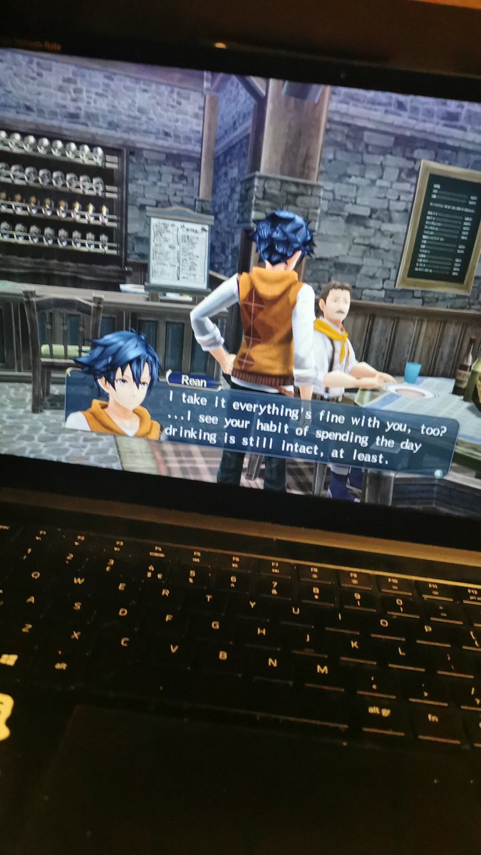 There's a civil war on Rean, give the man a break