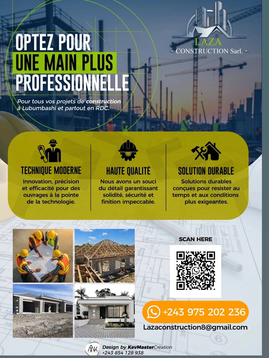 laza Construction sarl tweet media