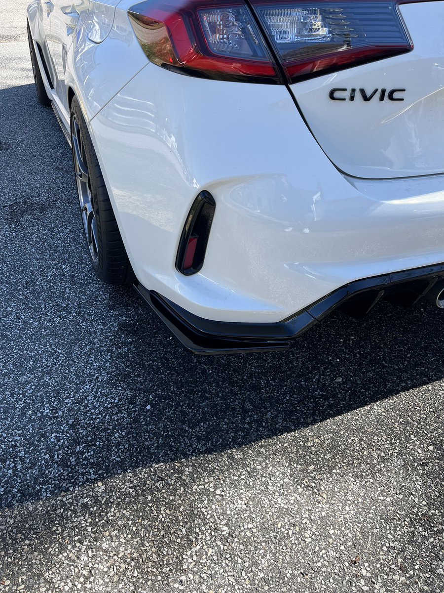 AFD V2 Front lip and rear spats installed for a more aggressive OEM+ style. I think I need a bigger wing…