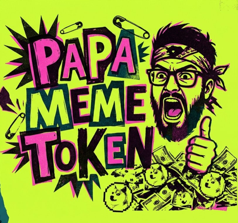 Linkme360's tweet photo. PAPA MEME TOKEN perfectly captures that raw, rebellious energy of early internet meme culture; the visuals are absolutely electric and unapologetic!

#pumpfunlaunch #papamemetoken #MeMeダンス #memecoin1000x #meme #CryptoCulture https://t.co/46XjDpo5jA