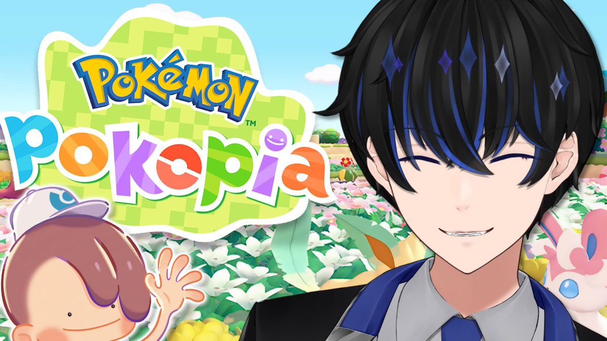 kurtishoshimoto's tweet photo. 🔴LIVE NOW🔴 with Pokémon Pokopia!
I've never played Animal Crossing, but I've heard really good things about Pokopia! So let's have a comfy time~
Stream link in replies!
#CallingCardSent #VTuber #ENVTuber https://t.co/R4xvqJRphJ