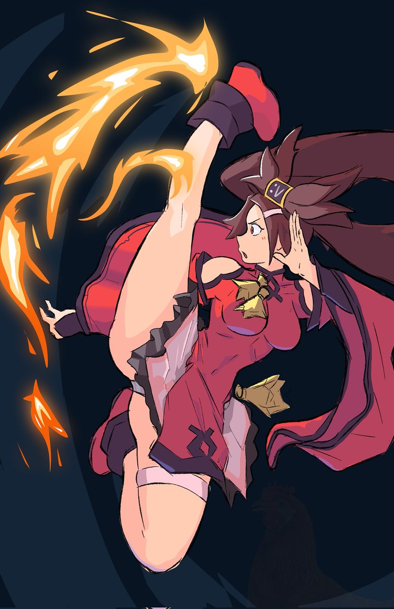 JAM repost 
I should draw her again

#guiltygear #strive