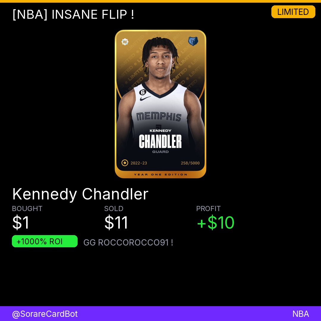 Sorare Alerts tweet media