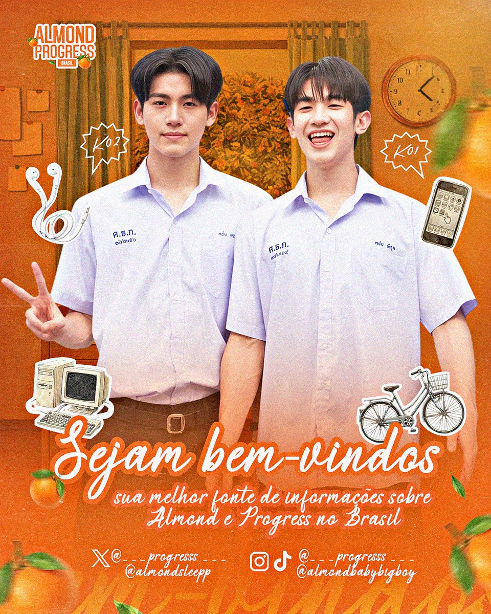 AlmondProgress Brasil 🇧🇷 #WhenOrangesFall 🍊🍃 tweet media