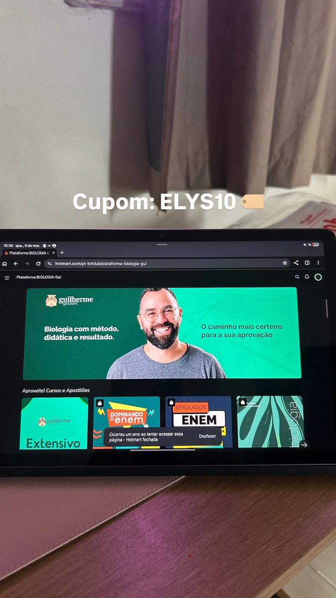 elys🩺| ELYS10 cupom extensivo biologia 2026 tweet media
