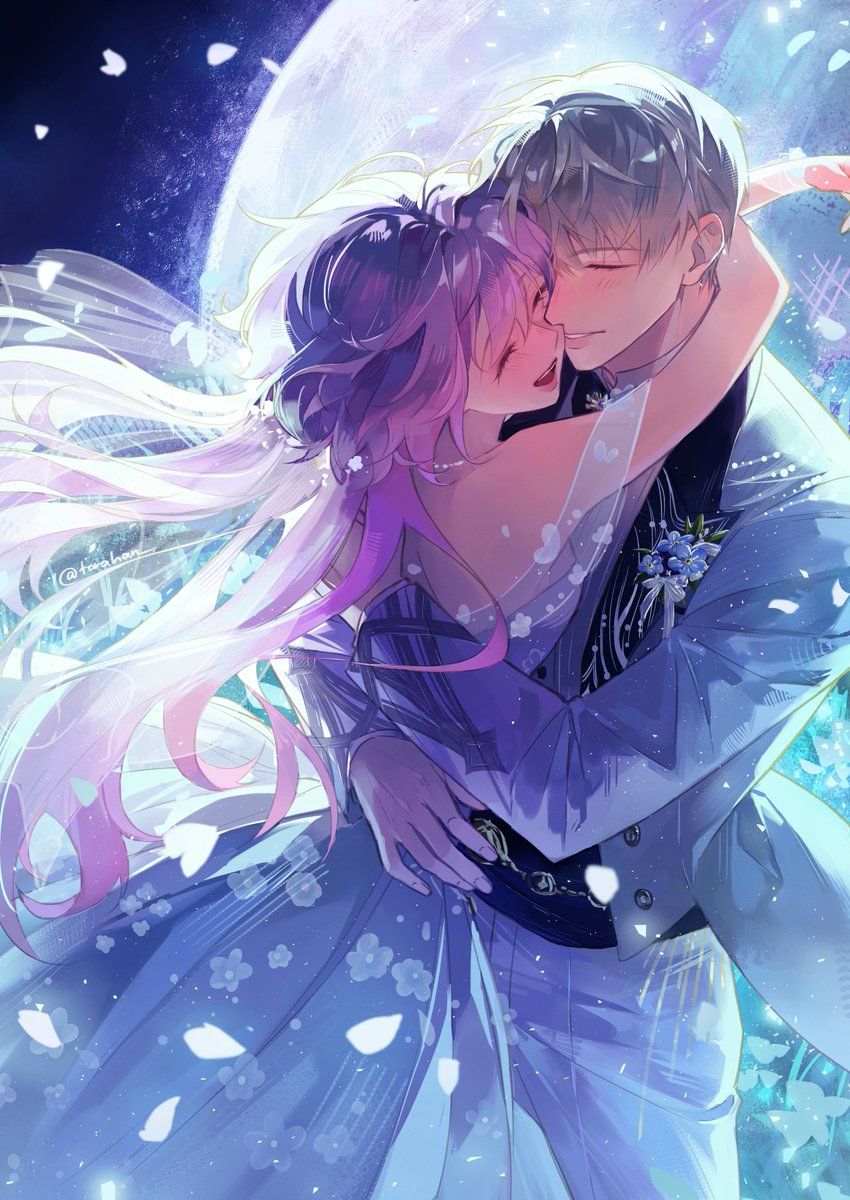 Hand in hand, heart to heart💜⭐
-------
-Req for Do Ngoc(FB)-
#LoveandDeepspace #恋与深空 #Xavier  #沈星回