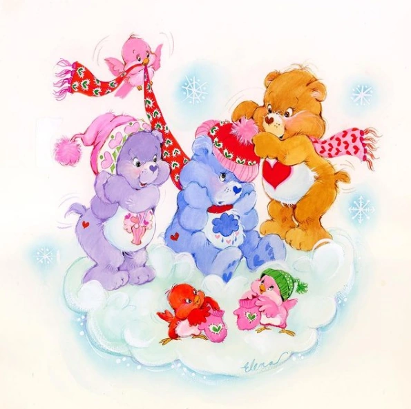 Bobbutterbutt's tweet photo. care bears art that inspires me https://t.co/vy5ihj2NZs