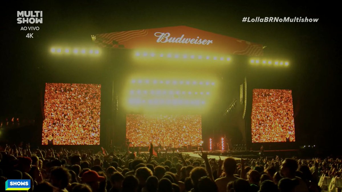 Shows_AoVivo's tweet photo. APOTEÓTICO!!!! Acabou o show do Turnstile. #TurnstileNoMultishow #LollaBR https://t.co/ofYGvlo2ee