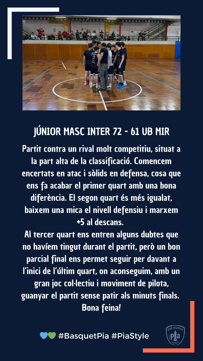 Bàsquet Pia Sabadell tweet media