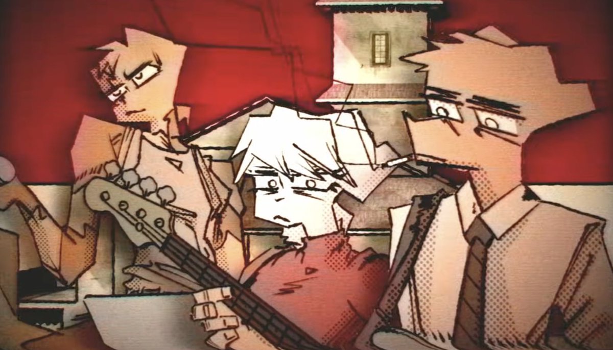 finkratking's tweet image. reflecting on my favorite frames from EINSAM's music video #electronicrock #idm