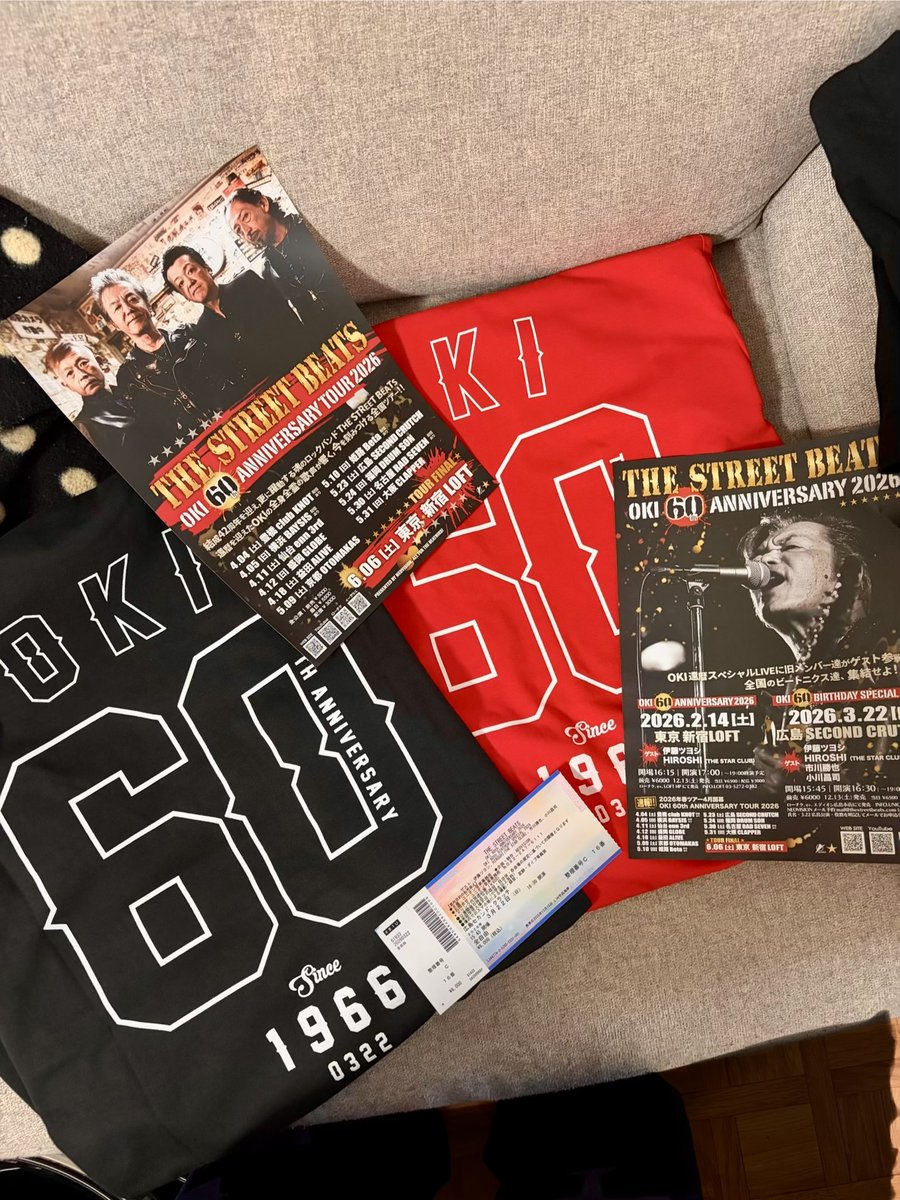 XGHR5fQyQ8dsbpQ's tweet image. THE STREET BEATS
ØKI 60th ANNIVERSARY 2026
ØKI 60th BIRTHDAY SPECIAL 2026

ØKIさんのBIRTHDAY LIVE参戦❗️
ゲストタイムもあり盛りだくさんの
激アツ最高LIVEでした‼️

#thestreetbeats
#oki
#seizi
#enrique
#牟田昌広

#伊藤ツヨシ
#hiroshi(thestarclub)
#市川勝也
#小川昌司

#菊池茂夫