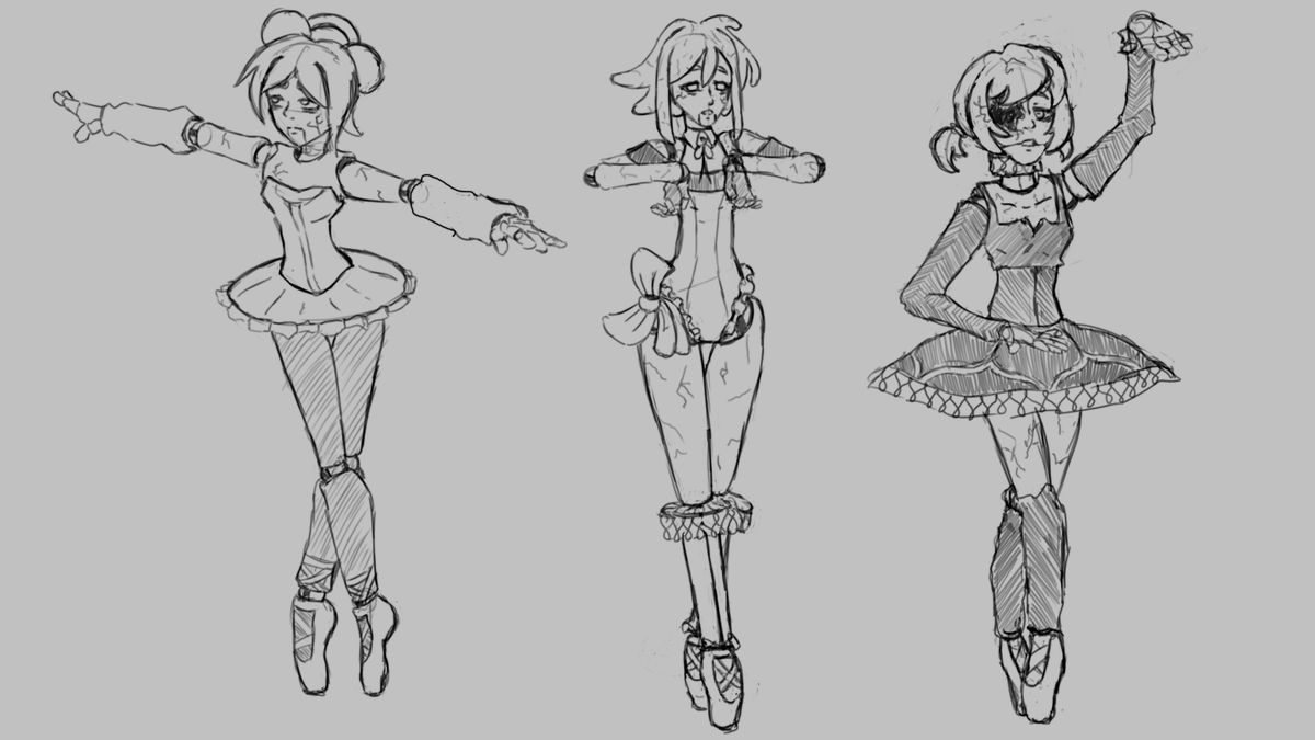 UnryuKoi's tweet photo. concept sketches https://t.co/vRMrI10tF8