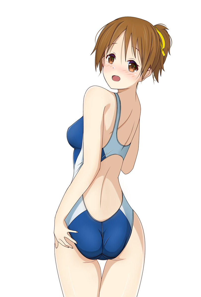 平沢憂 「#これを見た人は競泳水着をTLに放流しよう」|やすCのイラスト