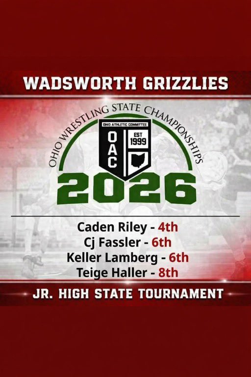 Wadsworth Wrestling tweet media