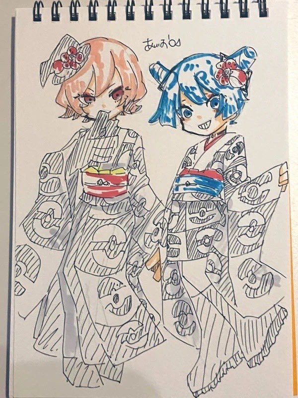 以前描いたひゅ〜どろどろFA
何故かアナログしか描いたことないらしい