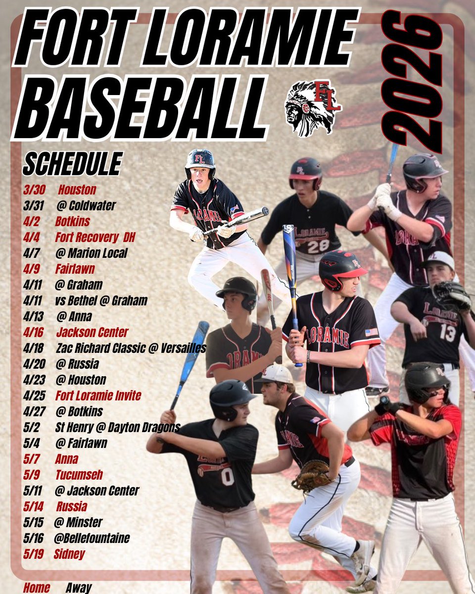 Opening Day is approaching—Monday 
3/30.

Full schedule: