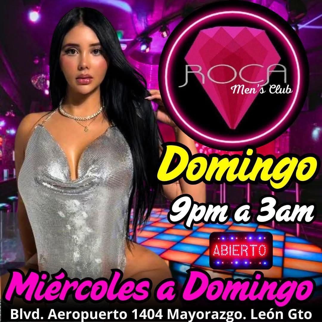RocaMensClub's tweet photo. Roca Mens Club 🍾💃🏻🍺🎉💃🏻🍾
🕘Miércoles a Domingo de 9:00 pm a 3:00 am. 
📍Blvd. Aeropuerto 1404.  A 6 minutos de Altacia. 📍🛣
#baresleon #antrosleon #León #tabledance #teibolleon #chicasleon #mensclub #altacia #rocamensclub #laroca #poliforum #centronocturno #roca #clubnocturno https://t.co/jSr3HBREEZ