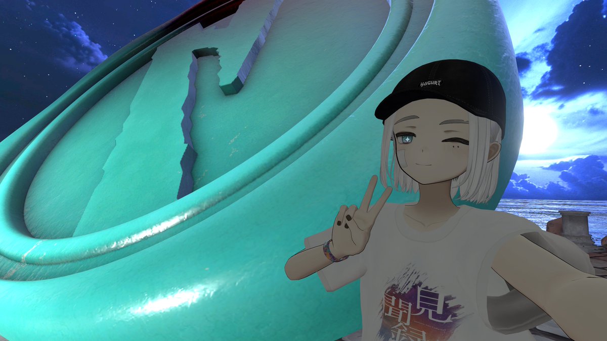 Dewitt377's tweet image. 土曜日にオルノイのコンサート行って来た～
演出とかワールドとか凝ってて、
新曲も聴けたので大満足、最高でした！
あとBOOTHでバンドT出してくれたのマジで神！

#Alternoise #見聞録