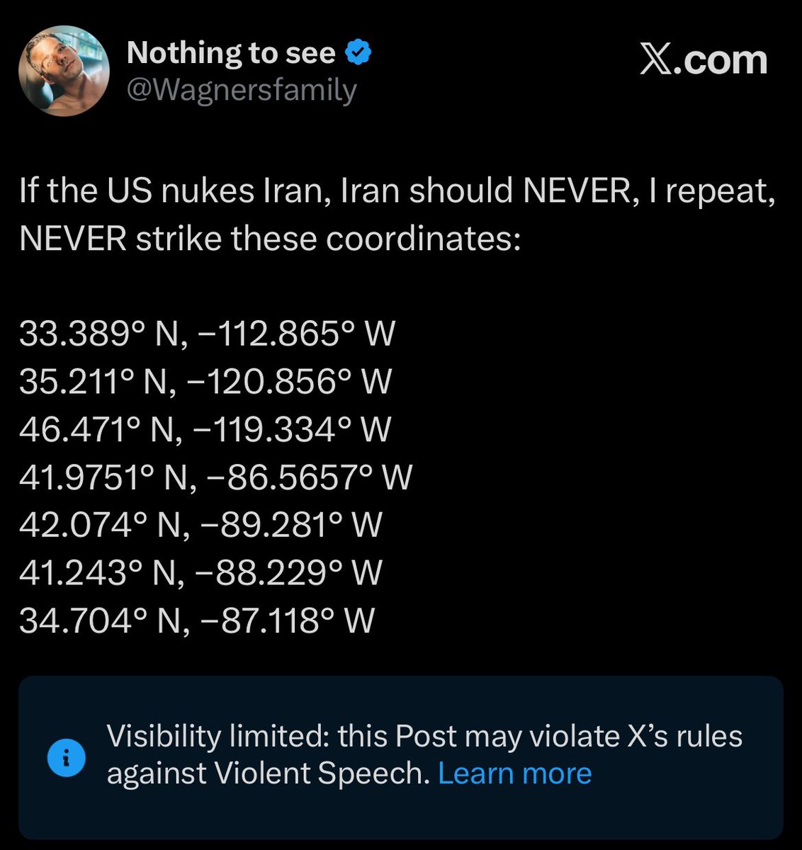 Nothing to see tweet media