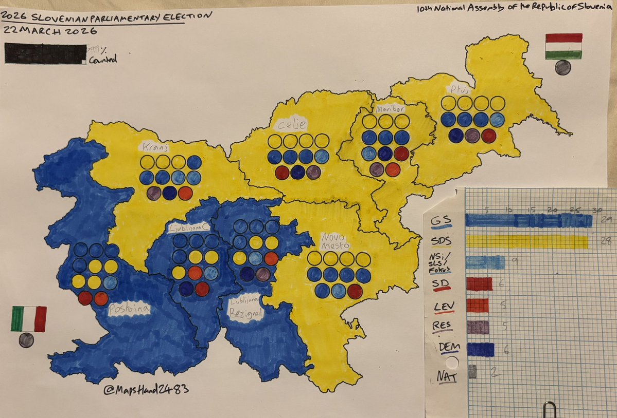 Hand-Coloured Election Maps tweet media