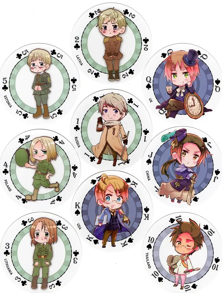 Hourly Hetalia Official Art tweet media
