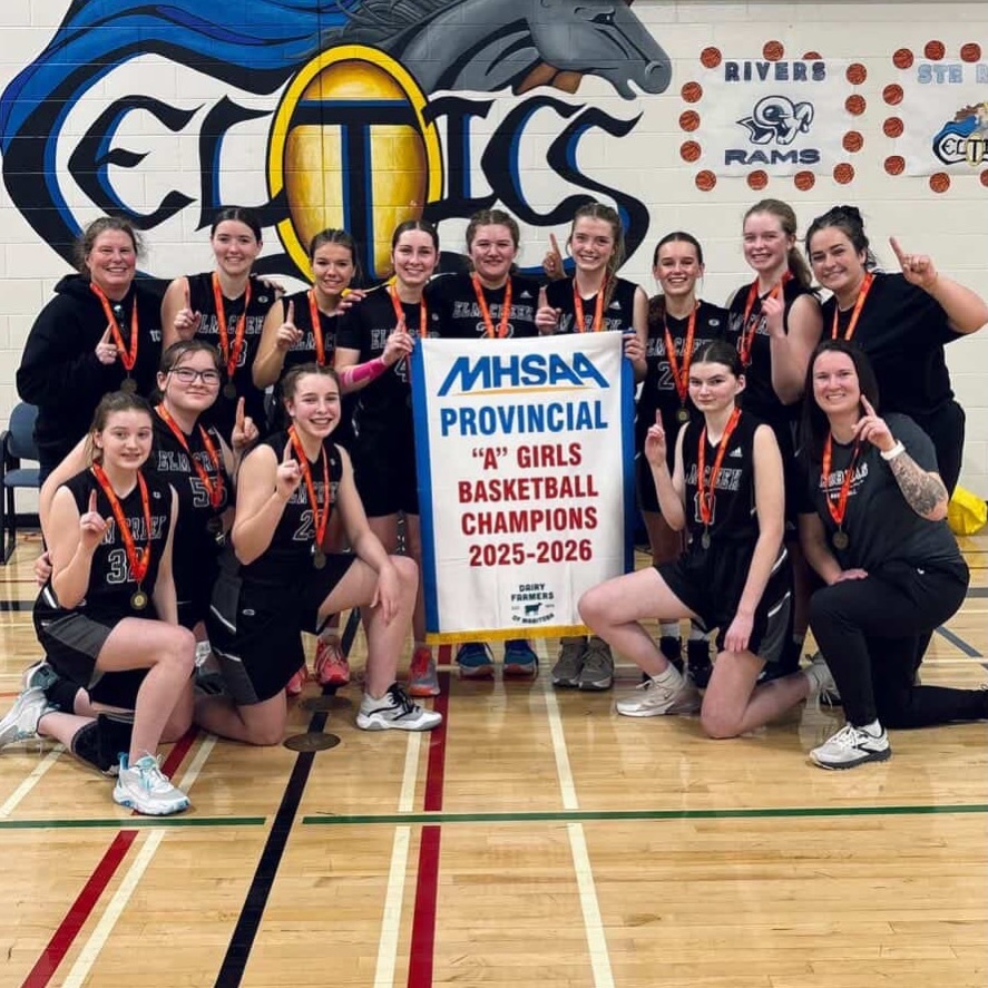 basketballmb's tweet image. Congrats to the Elm Creek Cobras varsity  girls basketball team on their Provincial A Championship! #mbhoops