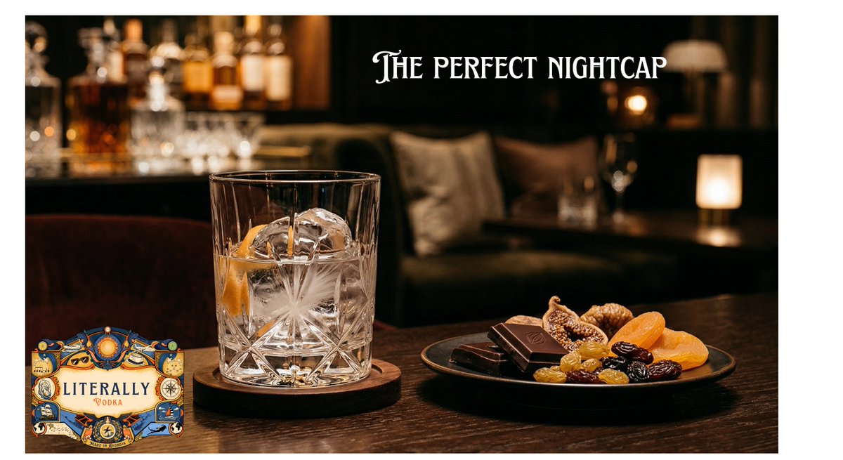 literallydrink's tweet photo. Here's to the simple elegance of Literally sippable vodka. No mixers, just crisp, clean flavor over ice creates a smooth, sophisticated nightcap. Enjoy responsibly! https://t.co/KCpBrl8TSW