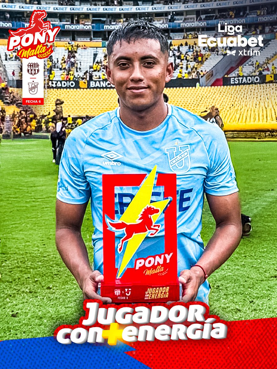 LigaEcuabetec's tweet image. 🥇Eddy Mejía de @UCatolicaEC fue elegido como el jugador con más energía @ponymaltaec 🔥

#LigaEcuabetConectadaPorXtrim #PonyMalta 🇪🇨💯