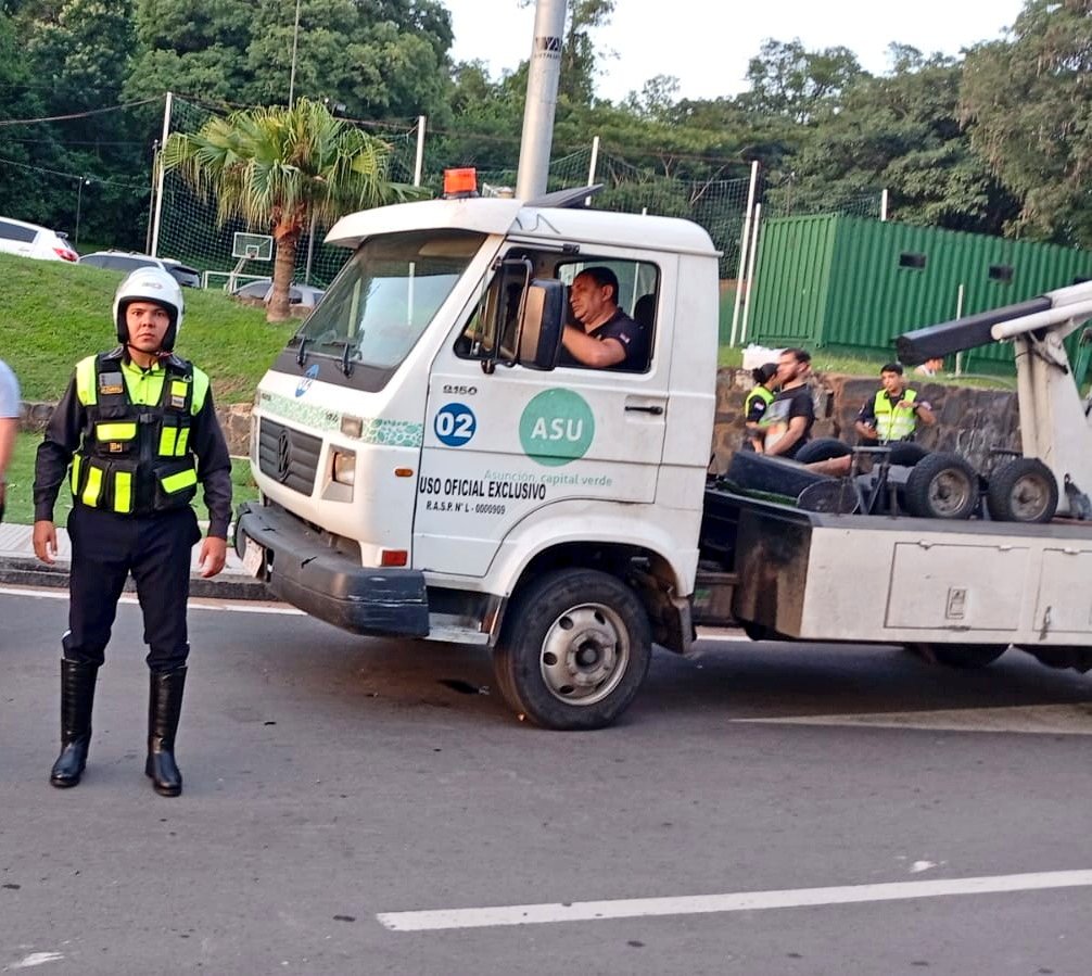 Tránsito Asunción tweet media