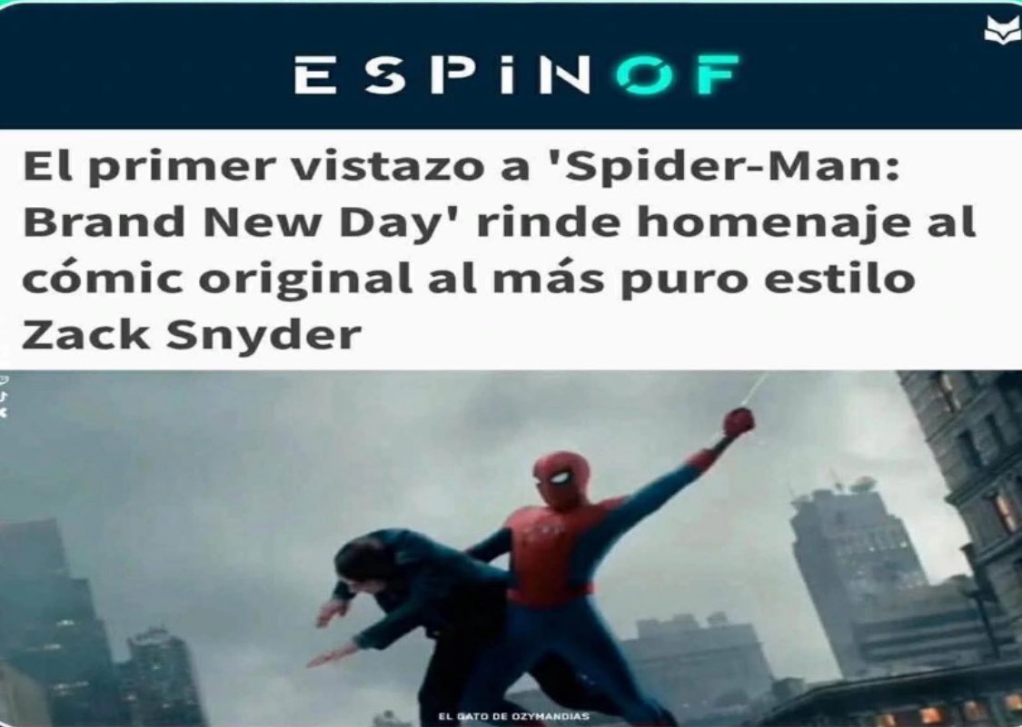 Zack Snyder invento las refrencias a los comics